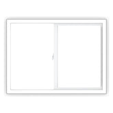 Warren Double glazed aluminium 3 tracks sliding window aluminum windows